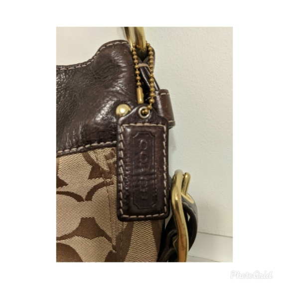 Zoe Signature Coach Handbag-SOLD - Picture 2 of 5